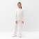 Knitted children's suit (sweater and trousers) minku, milk color, height 110 cm