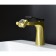 Bronze de Luxe ELEMENT EL02XGB sink mixer, pour 130 mm, brass, gold/black 1004280