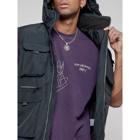 Luy jacket transformer male winter, size 54, dark blue color-18