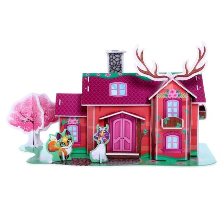 3D constructor from the foam -cartoon "Fairy House", 22 details-1