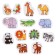 Puzzle "Here is such a zoo" 2+