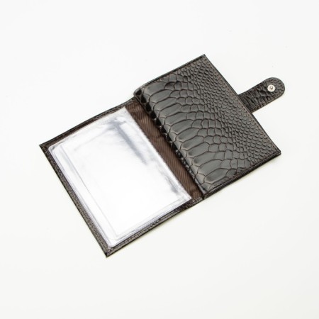 Textura cover cover and passports, brown color-2