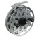 Inertial coil, metal, diameter 9 cm, gray color, tl90