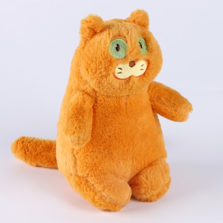 Soft toy "cat", 23 cm, redhead-1