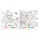 Coloring on numbers with stickers "Magic World", 16 p.