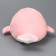 Soft toy "dolphin", 19 cm, pink color