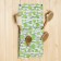 Wallwathered Organizer on eyelets 8 departments, Print Birch, 62x30 cm, felt