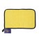 A car for washing cars, carTage, microfiber, 400 g/m², 20 × 30 cm, yellow-gray