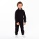 Overalls for the boy, black color, height 104-110 cm