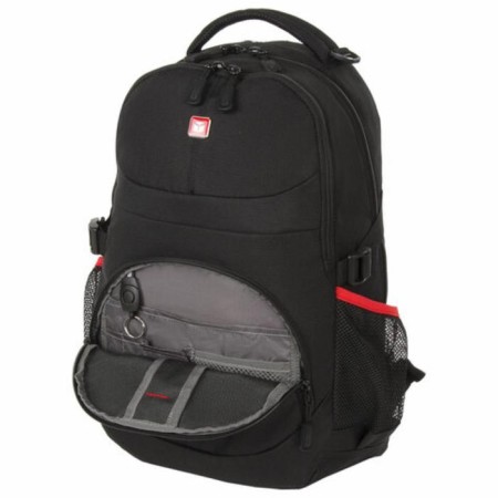 Germanium "S-06" university, compacted back, lightweight, black, 46x32x15 cm, 226953-9