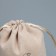 Bag gift suede “feeling”, 10 x 12 cm +/- 1.5 cm