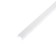 Lower guide P-shaped, 10 mm, 1m.