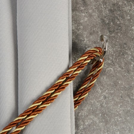 Hook for curtains ks002, one -rod, color chromium-8