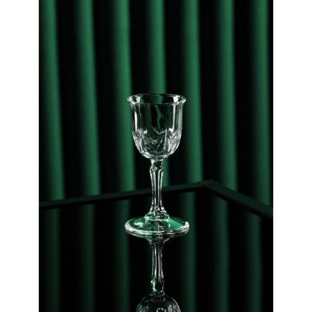 Set of glass glasses Karat, 58 ml, 6 pcs-1