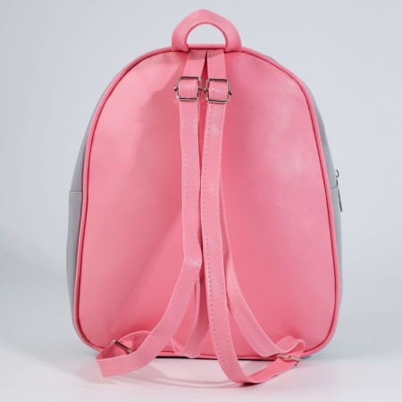 Baby backpack for girls Artificial leather, emoticons, holography, “On the Riva” 27x23 x 10 cm-3