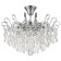 Ceiling lamp 8x40W E14, size 50x50x43 cm