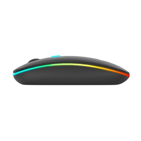 Mouse XTRIKE ME GW-113, game, wireless, backlight, 2.4G + BT, 400 mAh, black-2