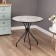 Table Kitchen Rund LDSP 22 mm, 780x780x740, cement