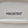 Porcelain Oval Magistro Porcelain "Tandy", 25 × 16 × 1.5 cm, white color