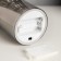 Silver LED candle, 7.5 × 10 × 7.5 cm, wax, plastic, batteries AAAX3 (not in the kit), glow warm white