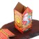 Tea house "Santa Claus" 19.2 x 8.6 cm.