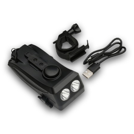 Bicycle front battery, waterproof, 3 modes, with a signal-3