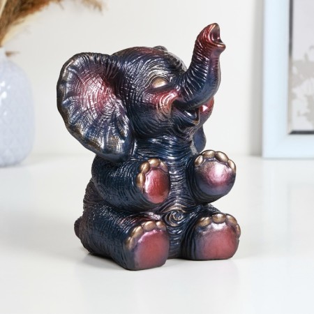 Pigger "Joyful Elephant" Blue Cosmos, 19cm-1