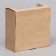 Confectionery packaging with a window, craft, 21 x 21 x 10 cm