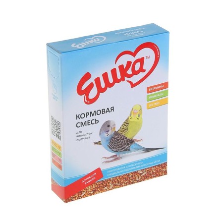 Feed "Eshka" for wavy parrots the main diet, 500 g