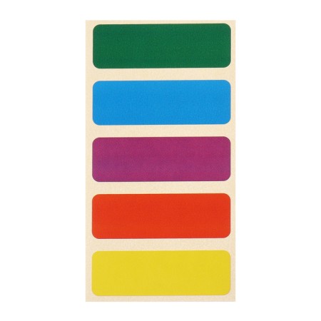 A4, 180 μm folder, calligrata, 5 departments, translucent, mix-6