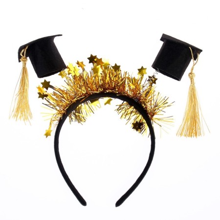 Carnival rim "University graduate" with caps-2