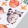 Interior color sticker "Beast in the autumn forest" 50x70 cm