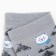 Women's socks, gray color, size 23-25