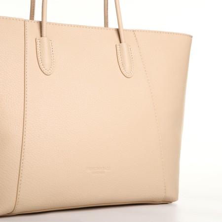 Bag Women's Shoper on Lightning, Beige Color-3