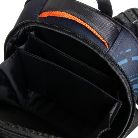 School backpack 38 x 30 x 16 cm, ergonomic back, Stavia Travel, multicolor-10
