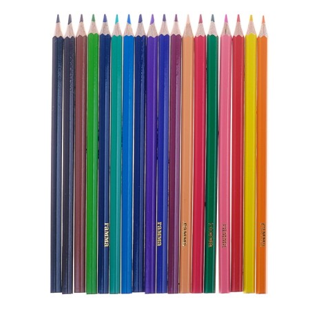 Pencils of 18 colors “Gamma” “Classic”, rod d = 2.6 mm, hexagonal-2