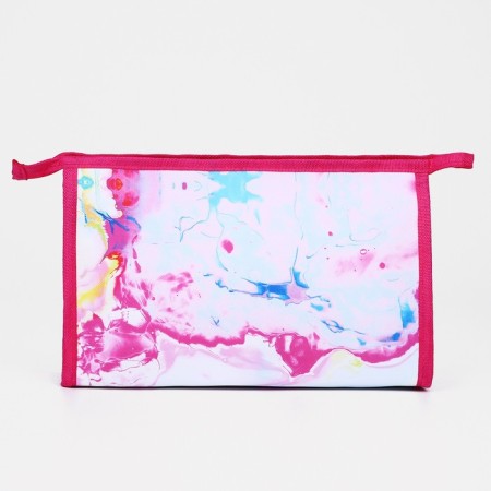 Lightning cosmetic bag, pink color-1