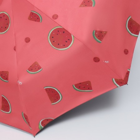Automatic umbrella "Summer Fruit", windproof, 3 additions, 8 spokes, r = 48 cm, color mix-28