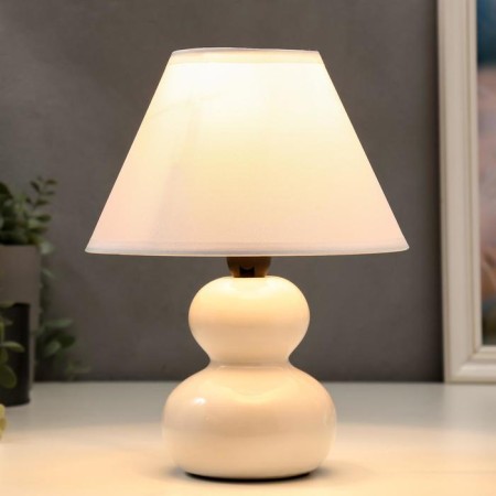 Table lamp 16401/1wt E14 40W white 17x17x24 cm-1
