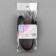 Handle for a bag, with carbines, 60 ± 1 × 2 cm, brown color