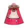 Winter park for a girl, orange color, height 116