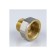 Aquasfera adapter 9021-07, 1 1/2 "x 3/4", internal/outer thread, nickel. brass