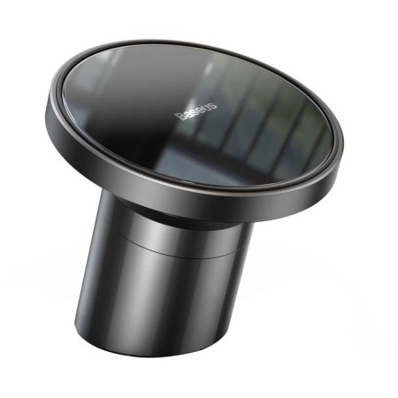 Baseus smartphone holder, magnetic, metal, black-2