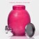 Dispenser for drinks Glass "Fresh", 4 l, 21 × 16 × 24 cm, pink color