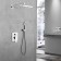 The shower system Vincea NEXT VSFW-1N1ch, built-in, tropical shower, shower, chromium 1001401