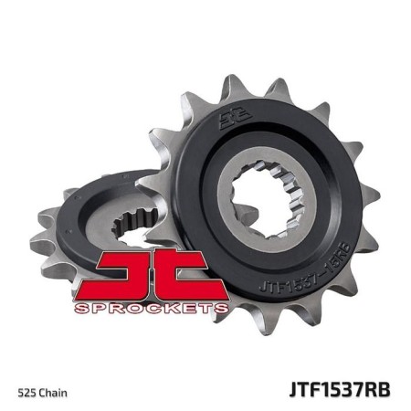 Leading star JT SPROCKETS 1537.17RB, chain 525, 17 teeth