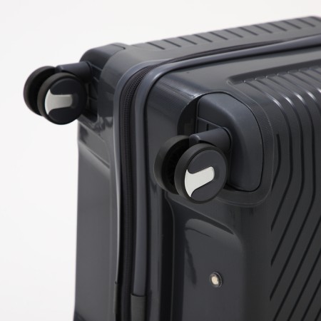 Big suitcase 28 ", a lightning department, code castle, 4 wheels, dark gray color-6