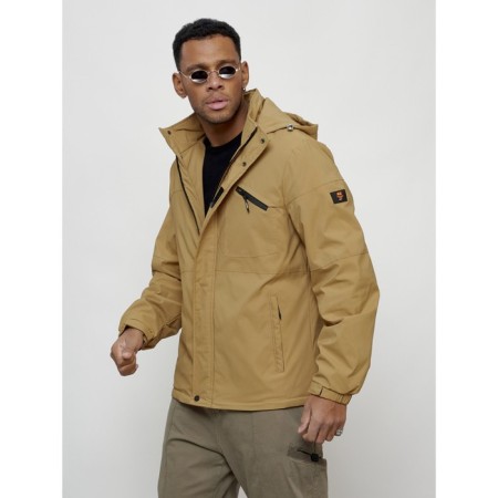 Sports male jacket, size 54, beige color-7