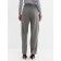 Women's pants with pincines minku: Modern Classic color dark gray, river 48