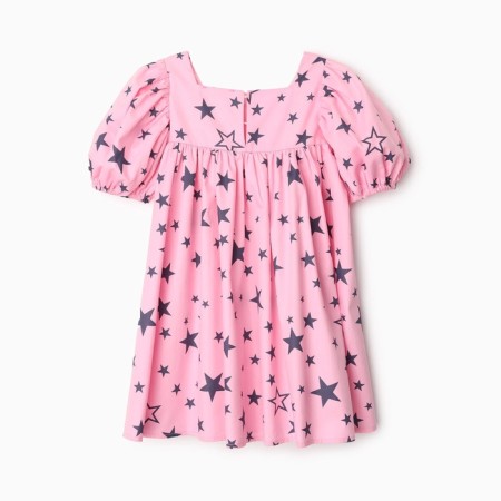 Baby dress KAFTAN "Stars" R.28 (86-92 cm) Pink-2